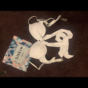 Shein wrap bikini top